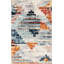 Tapis gris à motif géométrique Tucson-213101159