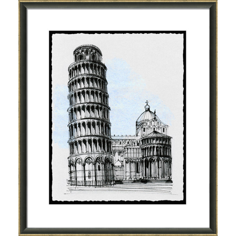 Tower Of Pisa Print