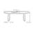 Solid wood oval practical dining table-1461968357