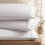 Ensemble de draps en satin de coton 300 fils avec broderie élégante-138533826-138533823
