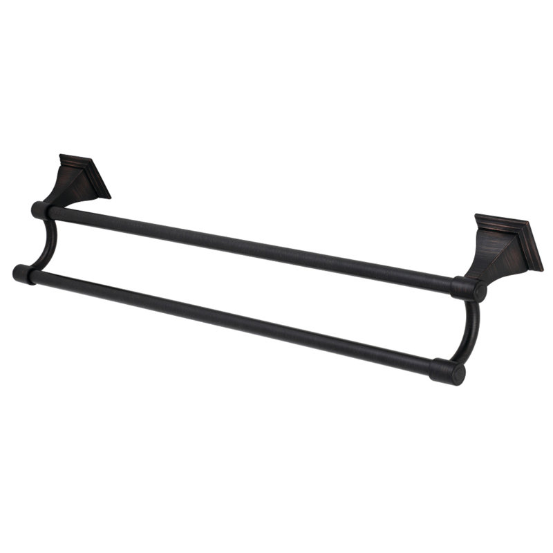 Kingston Brass Monarch Dual Towel Bar, Oil Rubbed Bronze