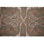 Tapis de couloir oriental fait à la main vert Oushak 3 x 10