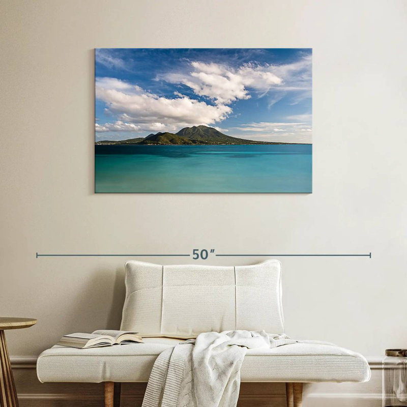 Gillard Nevis Island, H 26 po x l 39 po
