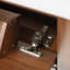 Meuble-lavabo de salle de bain avec double lavabo (grand lavabo), grand espace de rangement-316733641