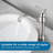 HGN Tall Single Handle Bathroom Vanity Sink Faucets with Pop-up Drain-107440515