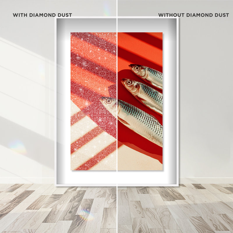 Coast Catch Print by Oliver Gal, 37.5"H x 25.5"W, White Shadowbox
