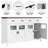55.1" Nostrand 4 Door Accent Cabinet-909011736