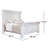 Lily Solid Wood Platform Bed-1935321318