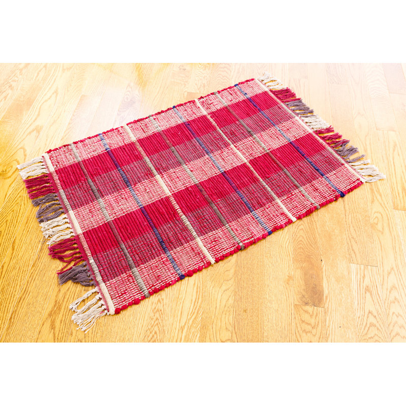Cotton Indoor Rug, Rectangle 2' x 3'