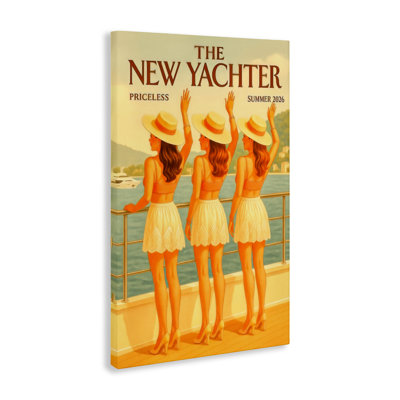 Magazine Parody Fashion Trio Canvas, design par Grotto Studios