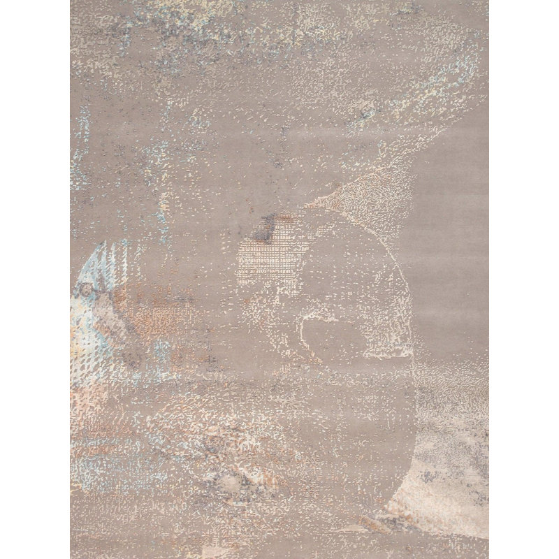 Canvello Silk Modern Farmhouse Area Rug - 9'4" X 12'3"