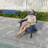Ergonomic Folding Adirondack Chair with Cup Holder, All-Weather Patio Adirondack Chair for Outdoor, Easy Assembly-884855967