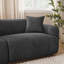 Canapé rembourré de 90 po en polyester à 3 places avec coussins décoratifs disponibles dans le salon-1766603319