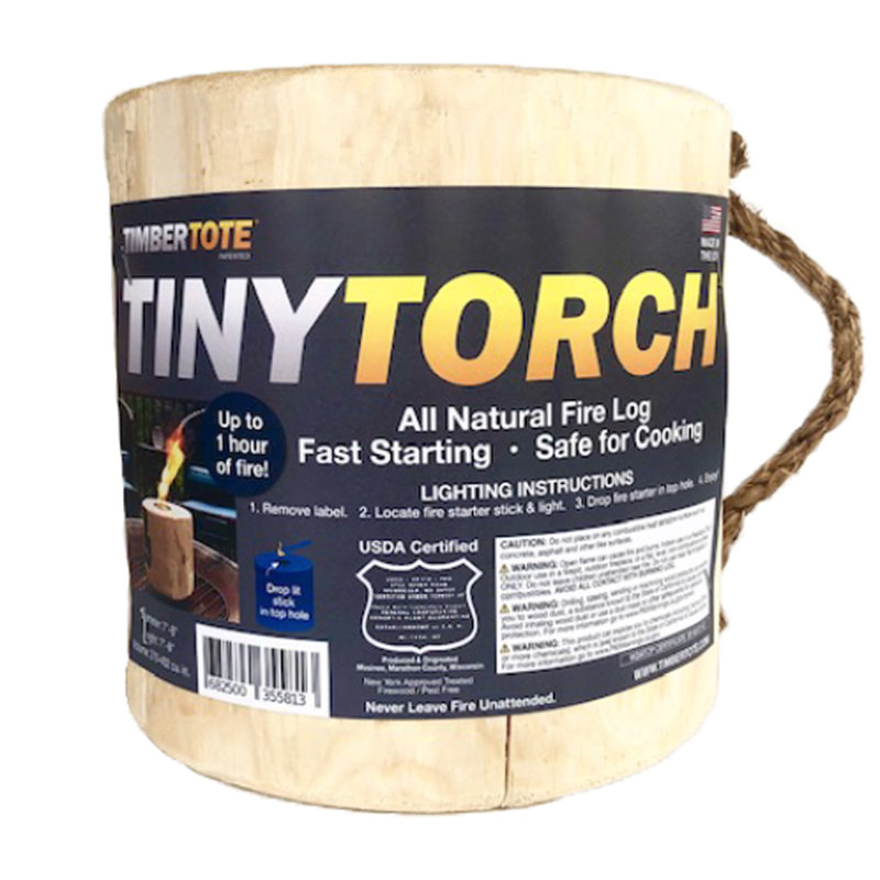 Mighty Tiny Torch One Log Campfire