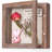 5X5 Small Shadow Box Frame With Linen Back - Sturdy Rustic Memory Display Case Of Flower, Pictures, Medals And More, Rustic Brown