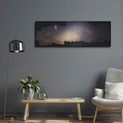  «Andromeda Galaxy - Hubble Space Telescope» par la NASA, art mural en métal