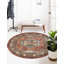 Tapis oriental terre cuite Vern-167076460-205010015