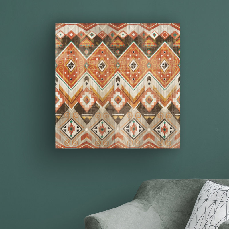 Impression sur toile tendue, "Natural histoire Lodge Southwest" par Wild Apple, H 18 po x l 18 po x P 2 po