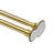 Utopia Alley Adjustable 72-Inch Double Shower Curtain Tension Rods - Rust-Proof Aluminum with Rubber End Cap, Easy Installation - Extendable, Ideal for Bathroom, Retractable, Wall-to-Wall - No Drilling-102672047