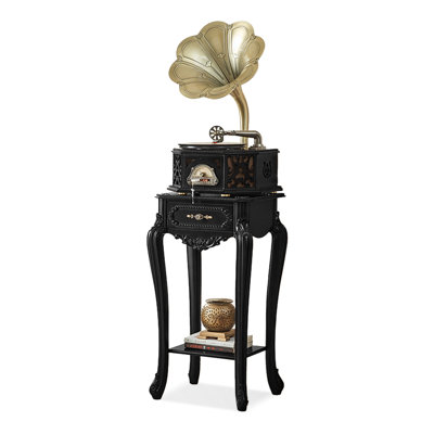 Black+Gold Free Form Solid Wood+Copper Media Players