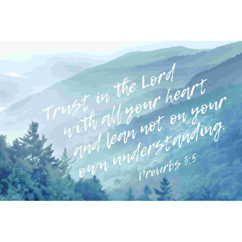 Trust In The Lord 2886493, H 12 po x l 18 po