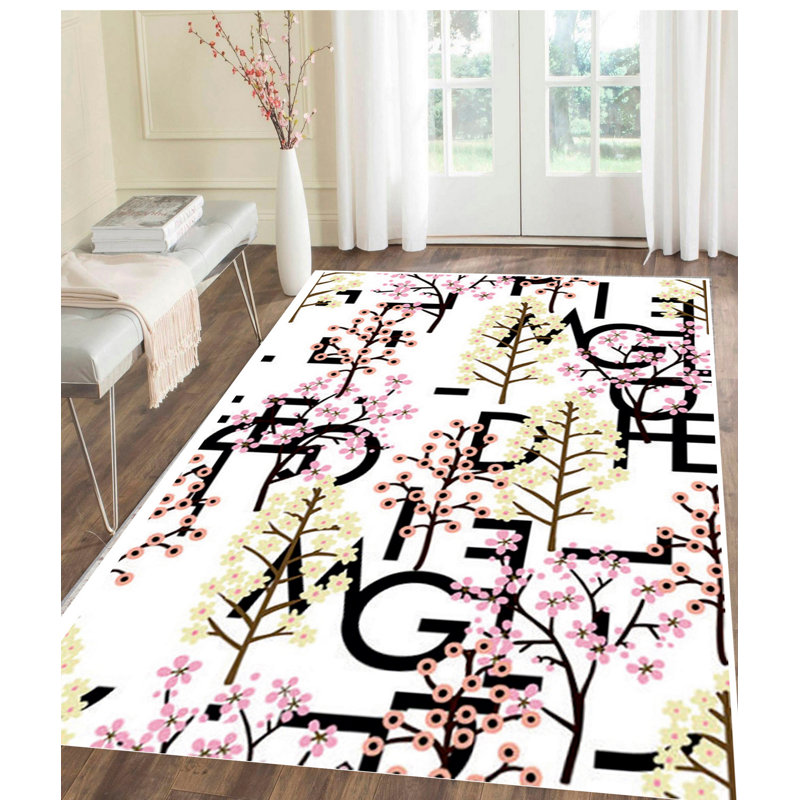 Tapis luxueux en velours, 5,9 x 9,5 pieds | 100% velours, hauteur de poils de 0,3 pouce | Doux au toucher, points durables sous la surface | Facile d'entretien, passe l'aspirateur, parfait pour le décor du salon et de la chambre à coucher