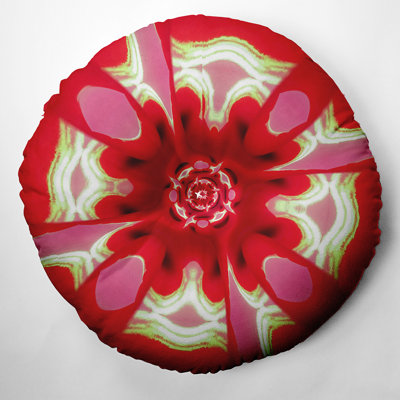 Abstract Reversible Throw Pillow