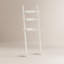 Tablette de salle de bain en bois massif en forme de Z-1973678909