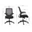 Chaise de bureau mi-tâche avec accoudoirs relevables-1094740815