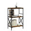 Adaisha 90.5cm H x 35cm W Metal Standard Bookcase-944439867