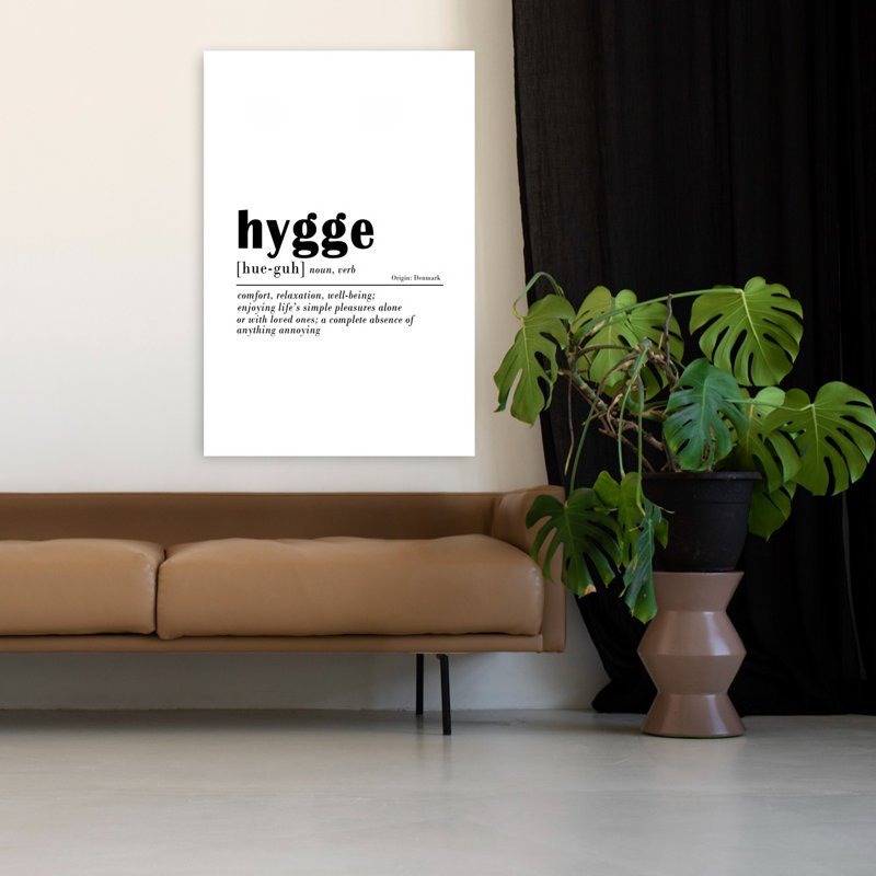 Art mural urbain contemporain Hygge, H 48 po x l 32 po