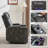 39'' Wide Power Recliner With Smart Cup Holder Power Headrest And Wireless Charger-70350247