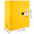 VEVOR Flammable Safety Cabinet 1 Piece Steel Safety Cabinet
