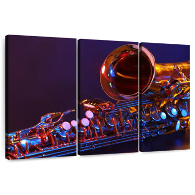 Abarca Purplish Golden Saxophone