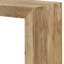 Rectangular Solid Wood Sofa Table Natural