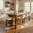 Zager Swivel Upholstered Adjustable Height Bar Stools-92618620