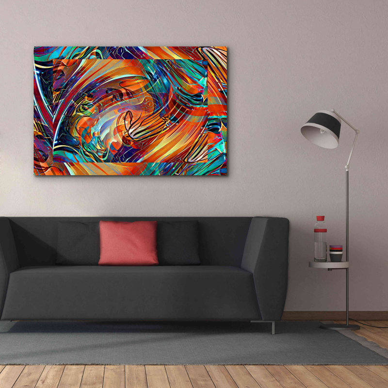 «Musical Glass and Musical Glass 3» par David Manlove, estampe numérique sur toile, H 40 po x l 60 po x P 1,5 po