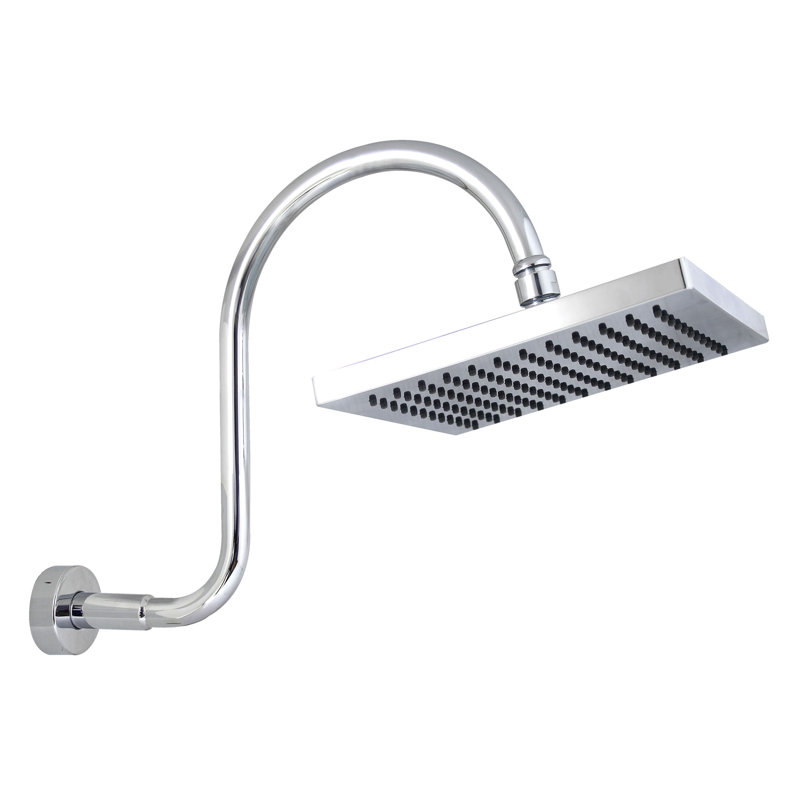 Rain Rain Shower Head 1.75 GPM GPM with Aerating, Polished Chrome