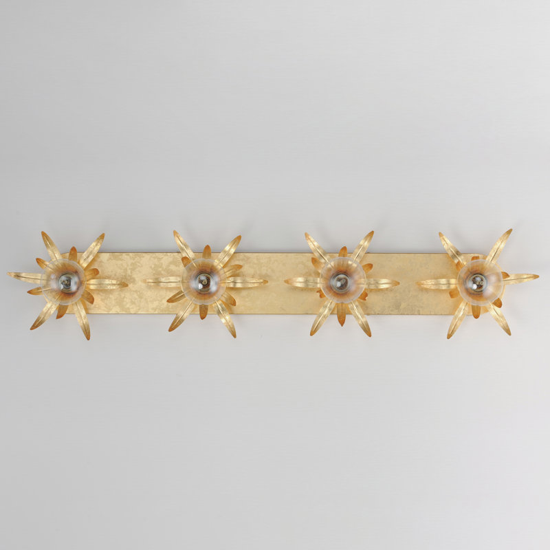 Paloma-Bath Vanity, Gold Leaf