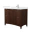 Palmilla 48" Freestanding Single Bathroom Vanity with Cultured Marble Top-312540834-312540835-312540846