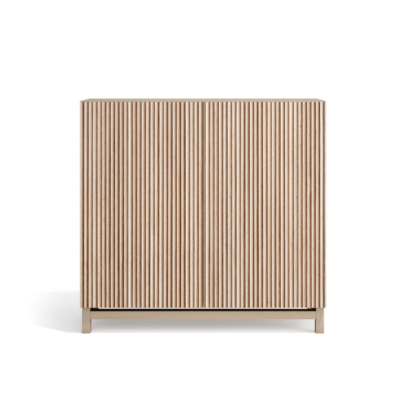 Copenhague 15 Pair Shoe Storage Cabinet, Walnut
