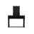 Modern Bedroom Vanity In Black With Stool, 3 - Drawer Table And Foldable Mirror, Pine Frame, Particle Board ,  Contemporary W/ Drawers Wood, Veneer, 19 Inches-1632486818