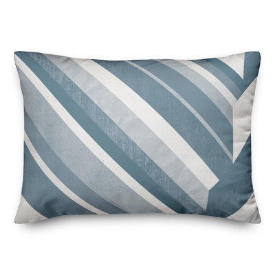 Coussin intérieur / extérieur à rayures