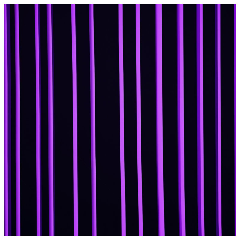 Purple Vertical Stripes Comforter, King