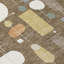 Tapis Mid-Century moderne lavable à la machine intérieur / extérieur Jourdan ACN2393-1388402437