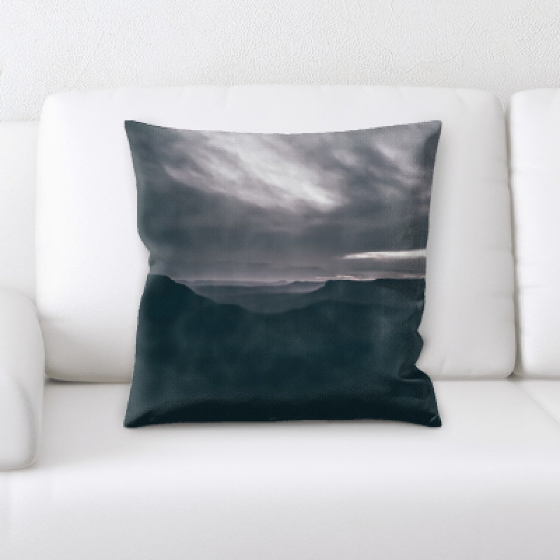 Microsuede Throw Pillow