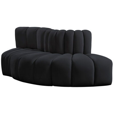 Iyre Upholstered Curved Sectional Reversible