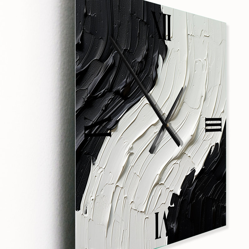 Horloge murale moderne Fateen, Moyen