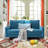 Marick Wide Round Arms Small Apartment Loveseat-1022826351-946205333