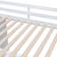 Lit mezzanine en bois avec armoires encastrées, armoires et tiroirs-1450270807